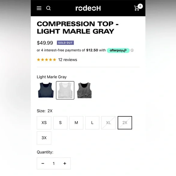 Compression Top - Picture 4 of 6